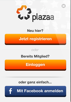 Anmelden - Phone App Vorschau